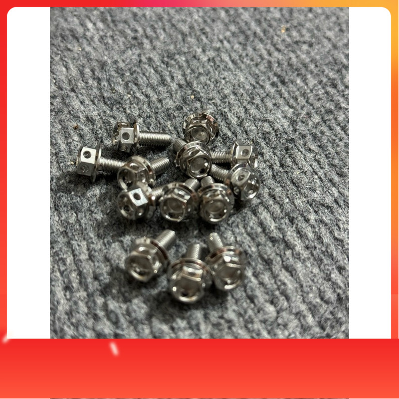 น็อตเลสหัวเจาะ M4x12, M4x15, M4x20, M4x25, M4x30, M4x35