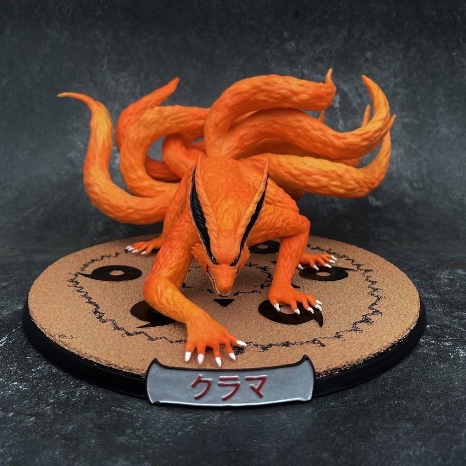 กล่อง Boxed Figure-Made Gk Naruto Nine-Tailed Nine-Tailed Lama รุ่น Soul Palace Tail Beast Resonance