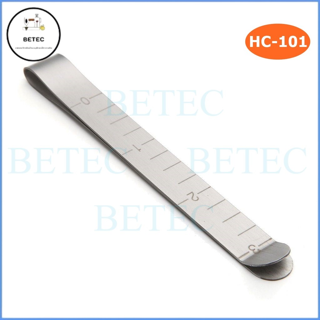 คลิปหนีบผ้าสเเตนเลส HC-101 หนีบผ้าเเบบยาวทรงไม้บรรทัด  (ราคาต่อชิ้น)