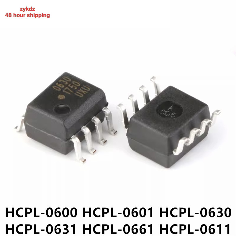 10 ชิ้น/ล็อต HCPL-0600 HP600 600 HCPL600 HCPL-0601 601 HCPL-0630 630 HCPL-0631 631 HCPL-0661 661 HCPL-0611 611 SOP8 Optocouplers IC