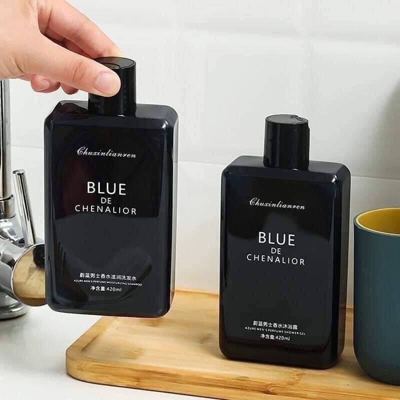ครีมอาบน้ำสบู่น้ำหอม BLUE Chanalior กลิ่นน้ำหอมผู้ชาย ตัว รูปที่ 7