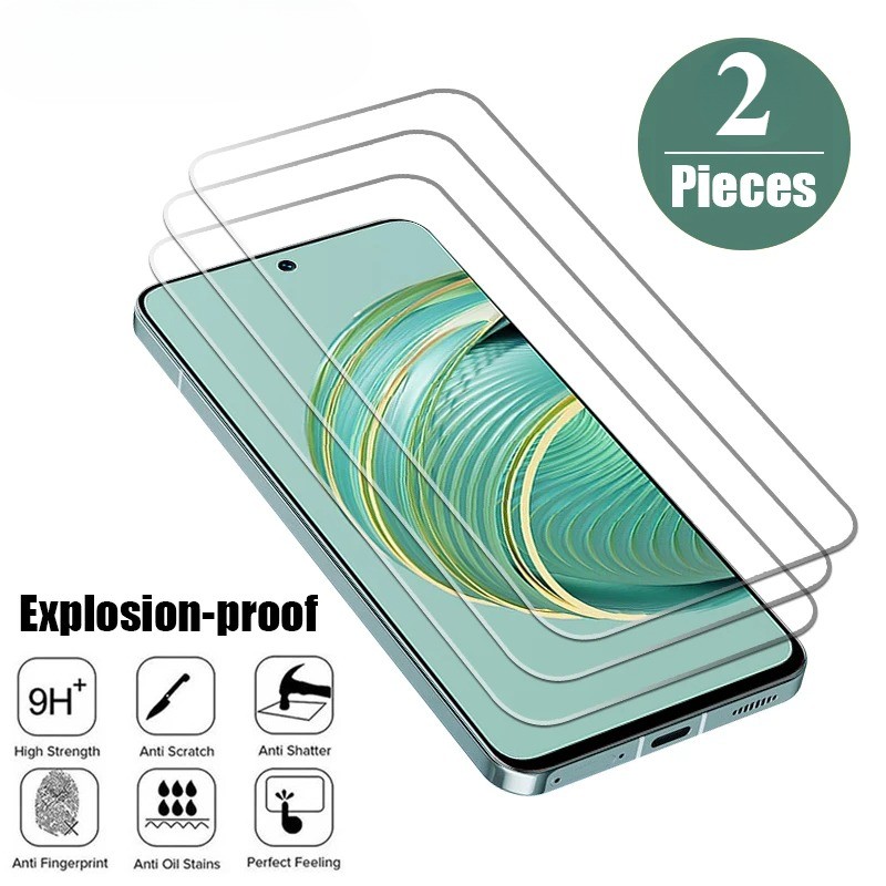 2PCS HD Clear ฟิล์มกระจกนิรภัยสําหรับ Huawei nova Y91 Y90 Anti Spy ความเป็นส่วนตัว Anti Scratch ป้อง