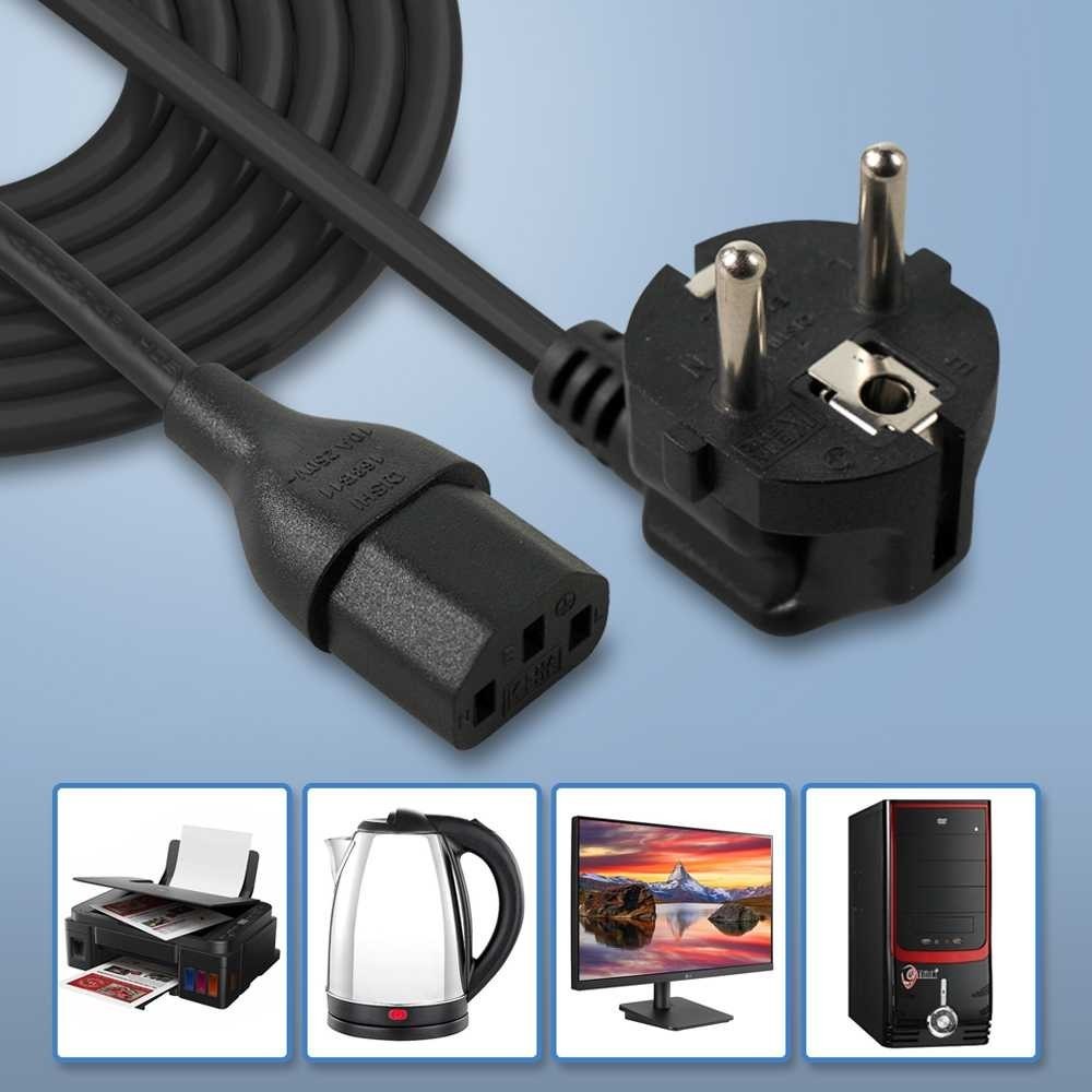 EZSHOPPING SHI 3 Pin 16A 250V EU Plug 1.5M สายไฟ - 168B11| |
