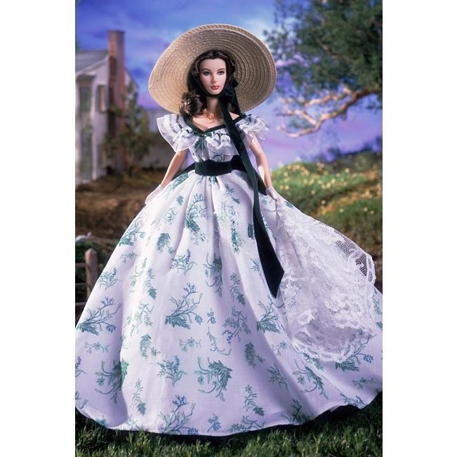 Barbie Scarlett O Hara Viven Leigh Gone พร้อมลม ZC0187