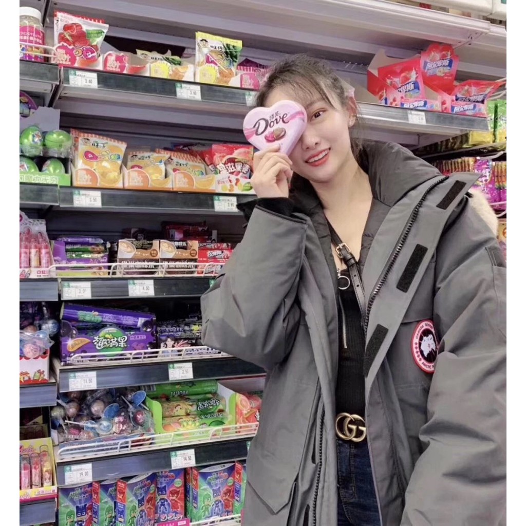 เสื้อกันหนาว Canada Goose Expedition สไตล์Parka สำหรับทุกเพศ