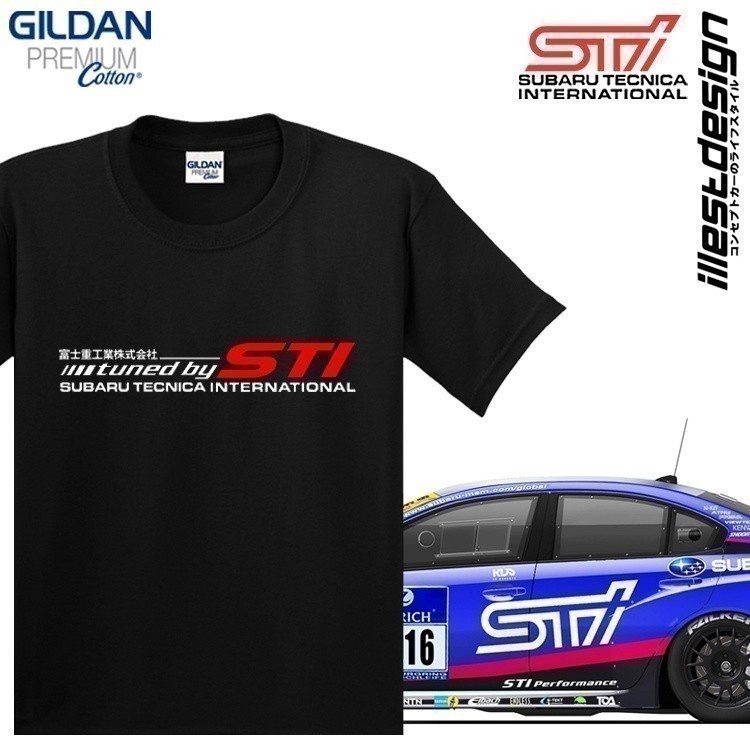 เสื้อยืดดีไซน์ Subaru STI CS104 ออกแบบสวยงามสำหรับแฟนคลับ Subaru