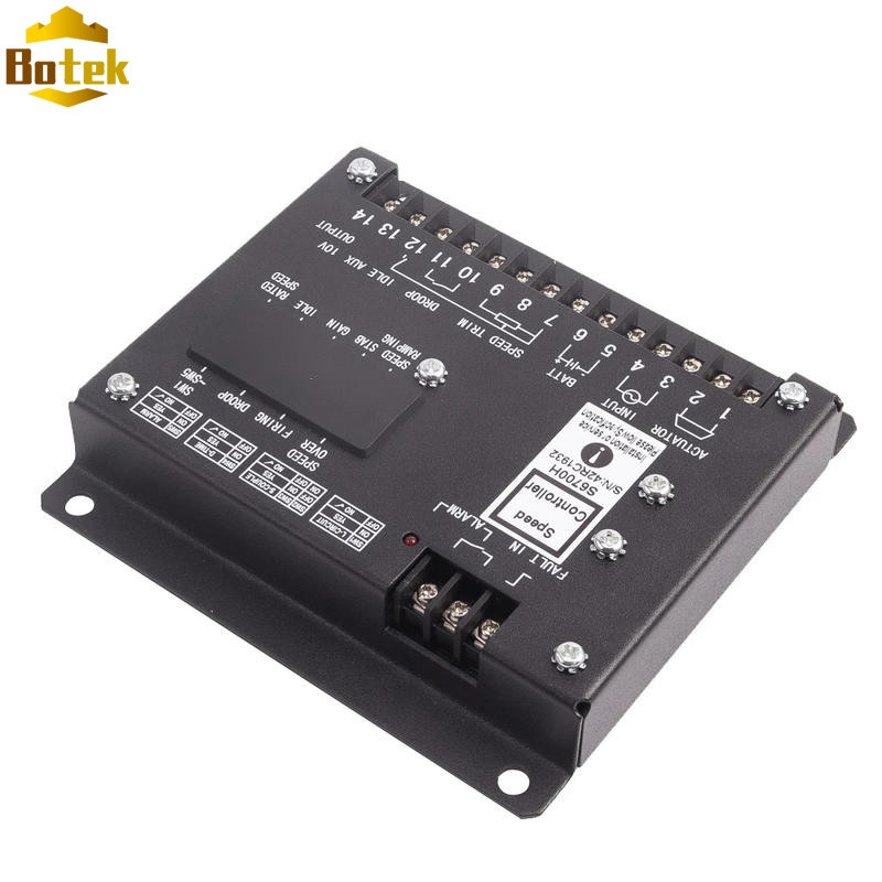S6700H S6700E ดีเซลเครื่องกําเนิดไฟฟ้าเครื่องยนต์ควบคุมความเร็ว Governor Actuator โมดูลควบคุมแผงมอเต