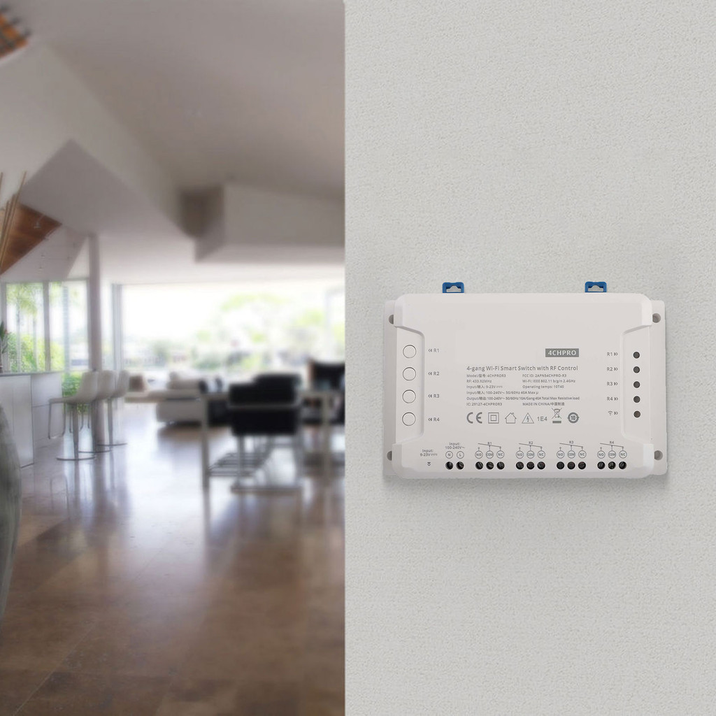 4CH PRO R3 APP รีโมทคอนโทรลหลายโหมดการทํางานครอบครัว Sharing Control สนับสนุน IFTTT Offline Timer กั