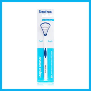 Denticon Tongue Cleaner [Random Color] เดนติคอน อุปกรณ์ทำความสะอาดลิ้น 3 ระดับ.