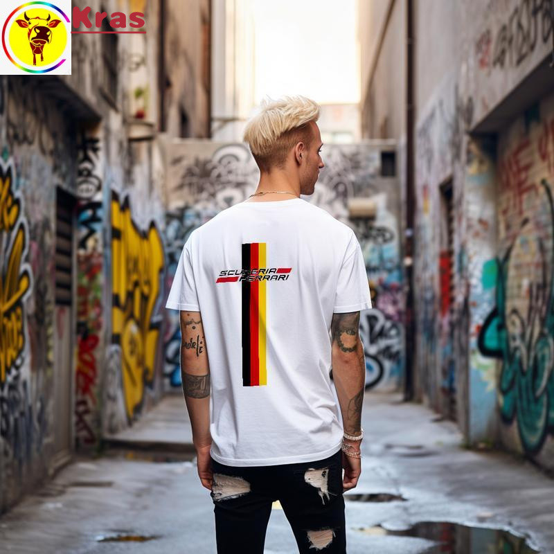 Kras KARIMAKE Rolls Royce F1 Ferrari Formula 1 Team Retro T Shirt Tee Must-Haves For Summer Fashion 