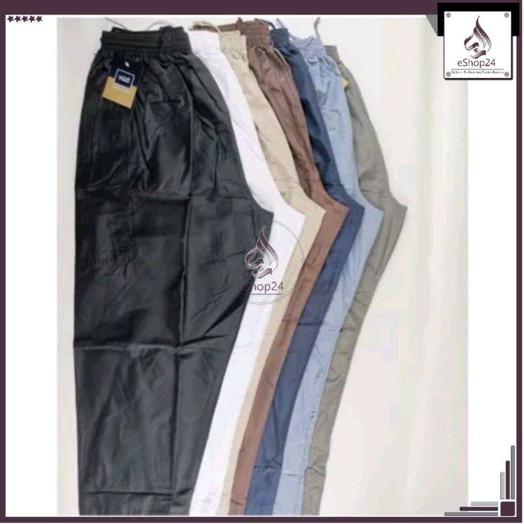 AL-ANDALUS/AL-HERA PANTS - UNISEX (MEN - WOMEN) UMRAH AND HAJJ/ROBE PANTS/BLACK & WHITE