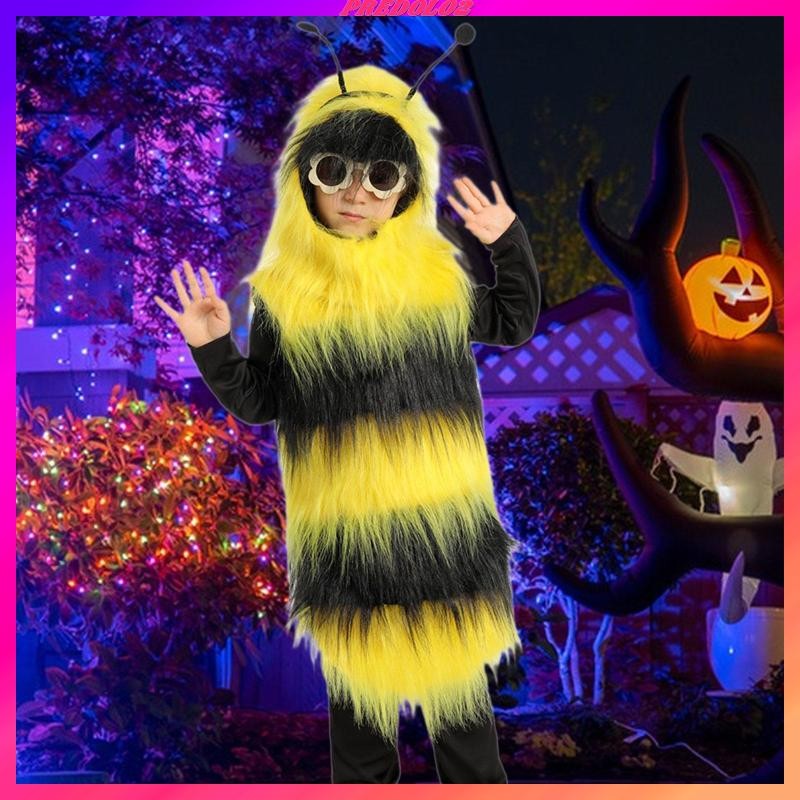 [Predolo2] Kids Bumble Costume Girls Boys Party Dress up Role Play Cute Bumble Dress up