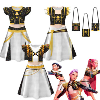 Virtual K‐Pop Demon Hunters เครื่องแต่งกายสําหรับเด็กสาว Zoe…