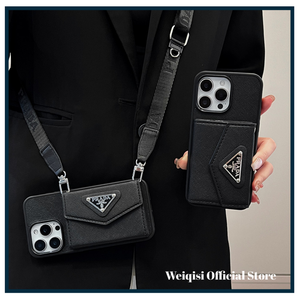 เคสโทรศัพท์ระดับพรีเมียมพร้อมผู้ถือบัตร Muti-Layer สําหรับ iPhone 17 Pro Max 16 Pro Max 15 Plus 14 1