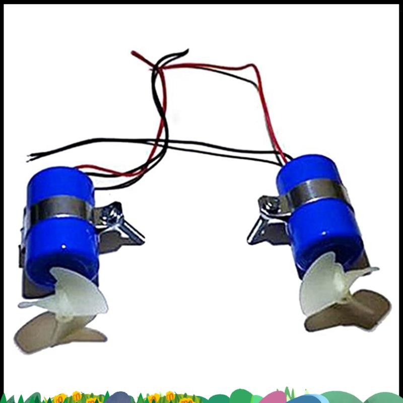 1 คู่ RC Jet เรือมอเตอร์ใต้น้ํา Thruster 7.4V 16800RPM CW CCW 3 ใบมีดใบพัดสําหรับ DIY Micro-ROV หุ่น