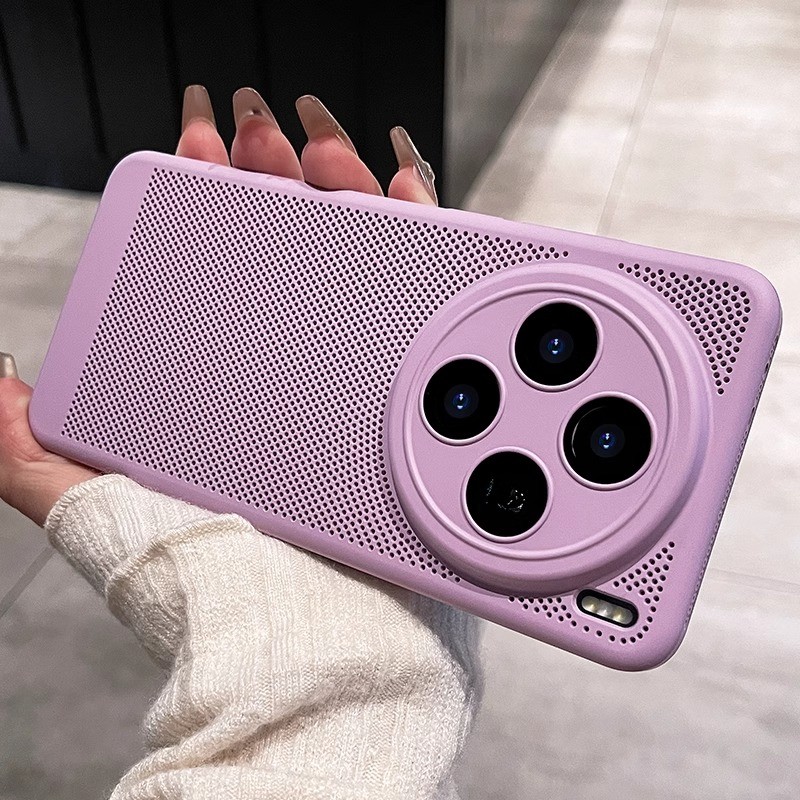 เคสโทรศัพท์สําหรับ VIVO V40 V30 V29 V27 Y16 Y56 ตาข่ายกระจายความร้อนปลอกเลนส์แก้วฝาครอบป้องกัน