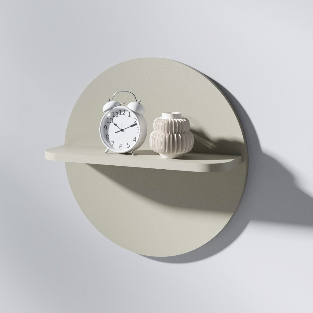 SB Design Square ชั้นแขวนทรงกลม ขนาด 43 ซม. รุ่น Lav (43.6x14.6x43.6 ซม)  แบรนด์ SB FURNITURE