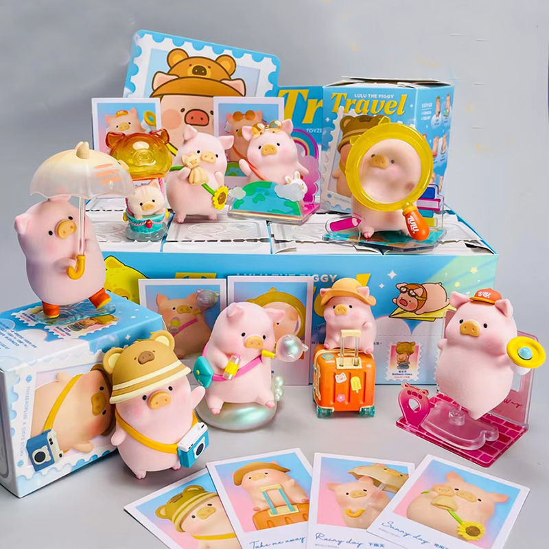 (พร้อมส่งจากไทย) 52TOYS LuLu THE PIG Travel Series เช็คการ์ด ไม่แกะตัว ของใหม่