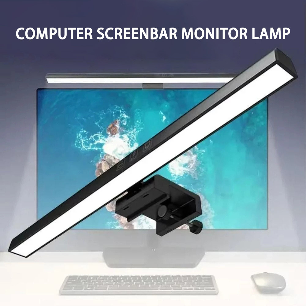 คอมพิวเตอร์แขวนหน้าจอไฟ, ไฟหน้าจอ 50 ซม., USB LED หรี่แสงได้, สีปรับได้
