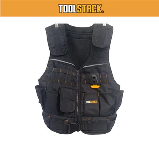 Toolstack TSK-62 เสื้อกั๊กช่างไฟฟ้าใช้สําหรับซ่อมบ้านช่างไฟฟ้าซ่อม Heavy Duty เครื่องมือเสื้อกั๊ก