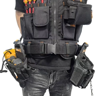 Toolstack TSK-62 เสื้อกั๊กช่างไฟฟ้าใช้สําหรับซ่อมบ้านช่างไฟฟ้าซ่อม Heavy Duty เครื่องมือเสื้อกั๊ก