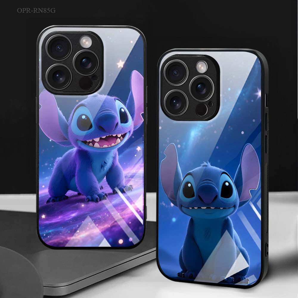 เคส For เคสแข็ง OPPO Reno 12 12F 11 11F 10 8 8T 8Z 7 7Z 6Z 6 5 4 2 4Z 2F F11 F9 F7 F5 Pro Youth 4G 5G ออปโป้ Glass BLK