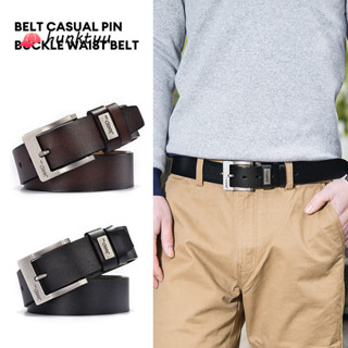 COD🔥เข็มขัดผู้ชาย หัวเข็มขัดแบบเข็ม เรียบง่าย มีสไตล์ เข็มขั…