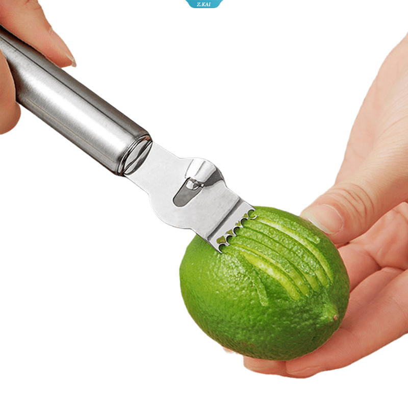 1 PC Lemon Zester เครื่องขูดสแตนเลส Peeler ห้องครัว Stuff อุปกรณ์ครัว Gadgets