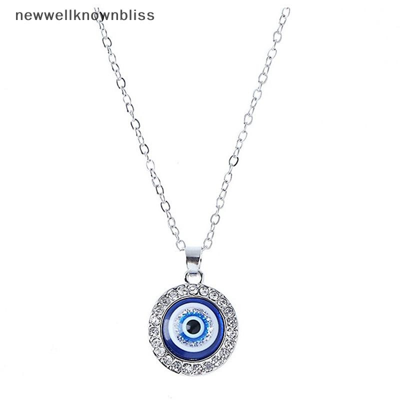 จี้สร้อยคอน้ำตาลคริสตัลตุรกีแบบ Evil Eye สำหรับเครื่องประดับสตรี CCD