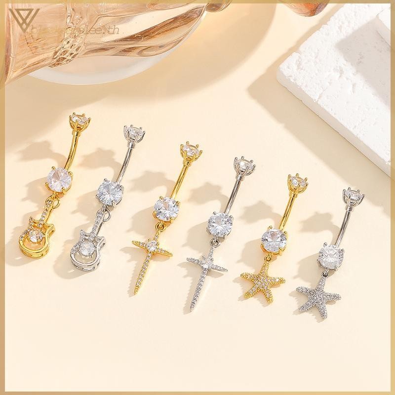 สร้อยคอมินเนครอลล์ BPR ลายปลาดาวแบบกึ่งกลาง Barbell สำหรับผู้หญิง สวยงามและสวมใส่ง่าย เป็นของขวัญตกแ