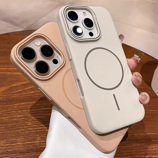 สําหรับ OPPO Find X9 X9S X8 Pro Find X8S Plus X7 Ultra X9Pro X9SPro เคสโทรศัพท์แม่เหล็กเคลือบด้านบางพิเศษสีทึบกันกระแทกปกแข็งซิลิโคน