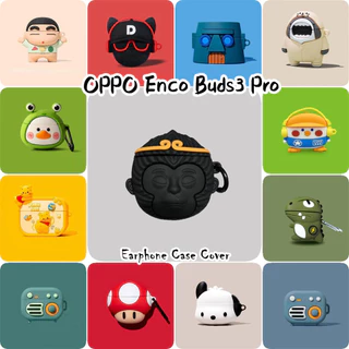 In StockFor OPPO Enco Buds3 Pro Case เคสหูฟัง Anti-fall การ์ตูนปลอกซิลิโคนอ่อนนุ่ม NO.2
