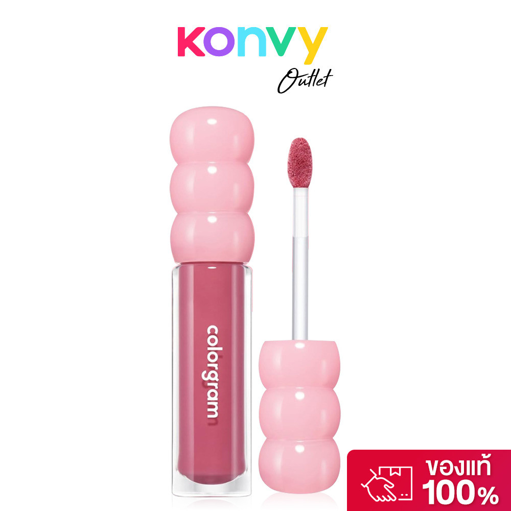 Colorgram Fruity Glass Gloss 3g คัลเลอร์แกรม ลิปกลอสที่ช่วยเพิ่มความอวบอิ่มให้กับริมฝีปาก.