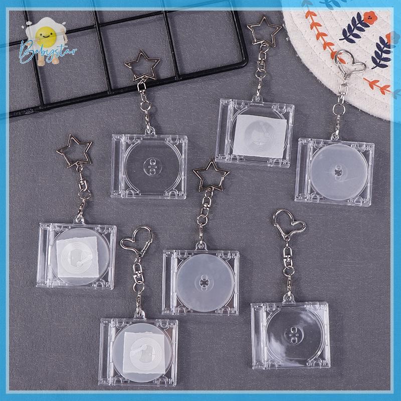 [Inthehot-t] nk Album Mini CD Case Keychain CD Player Keyring Peripheralmemorative Album Key Holder 