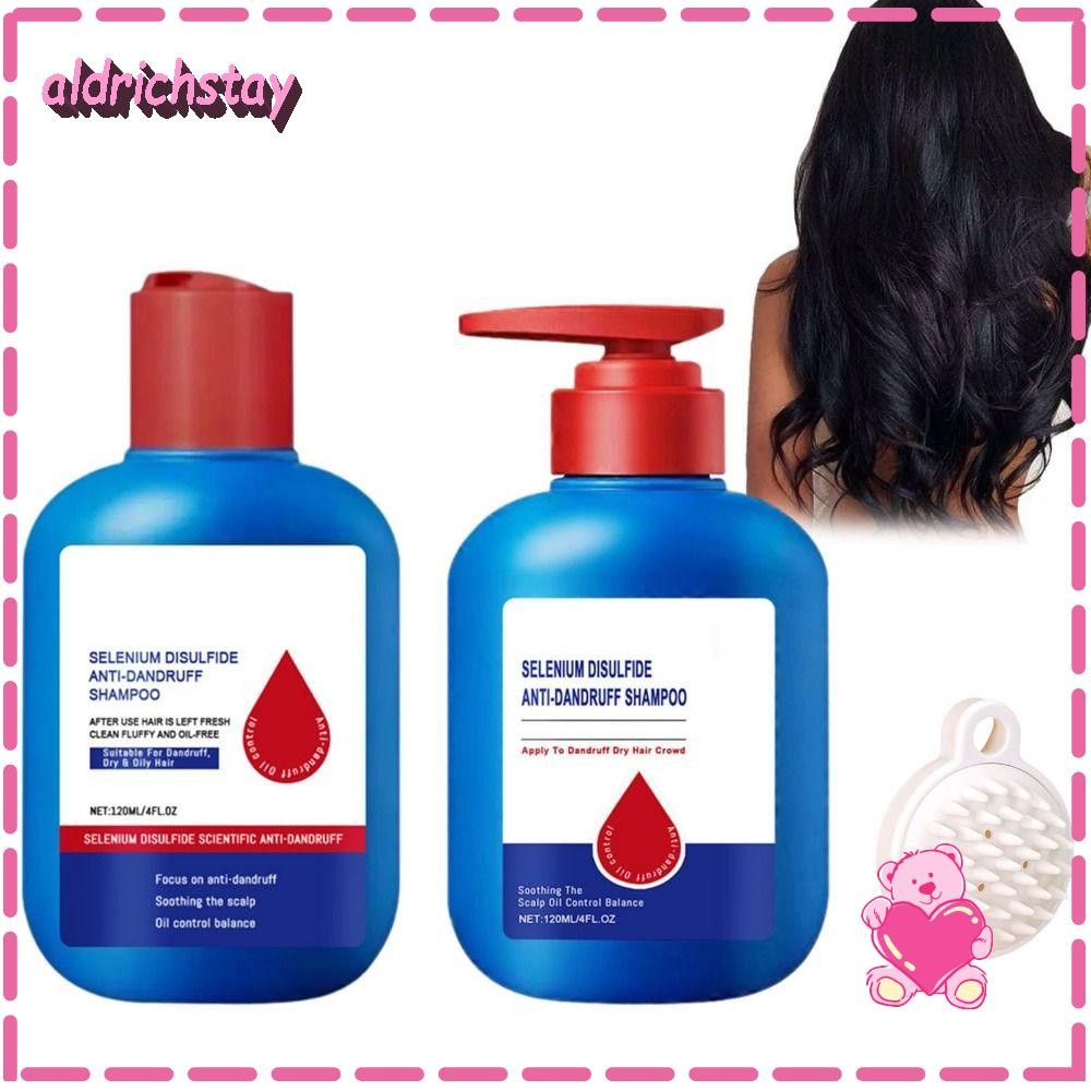 EXODUS Selenium Sulfide Shampoo, แชมพู Nipori สดชื่น 120 มล., แชมพูทําความสะอาดป้องกันรังแคควบคุมควา