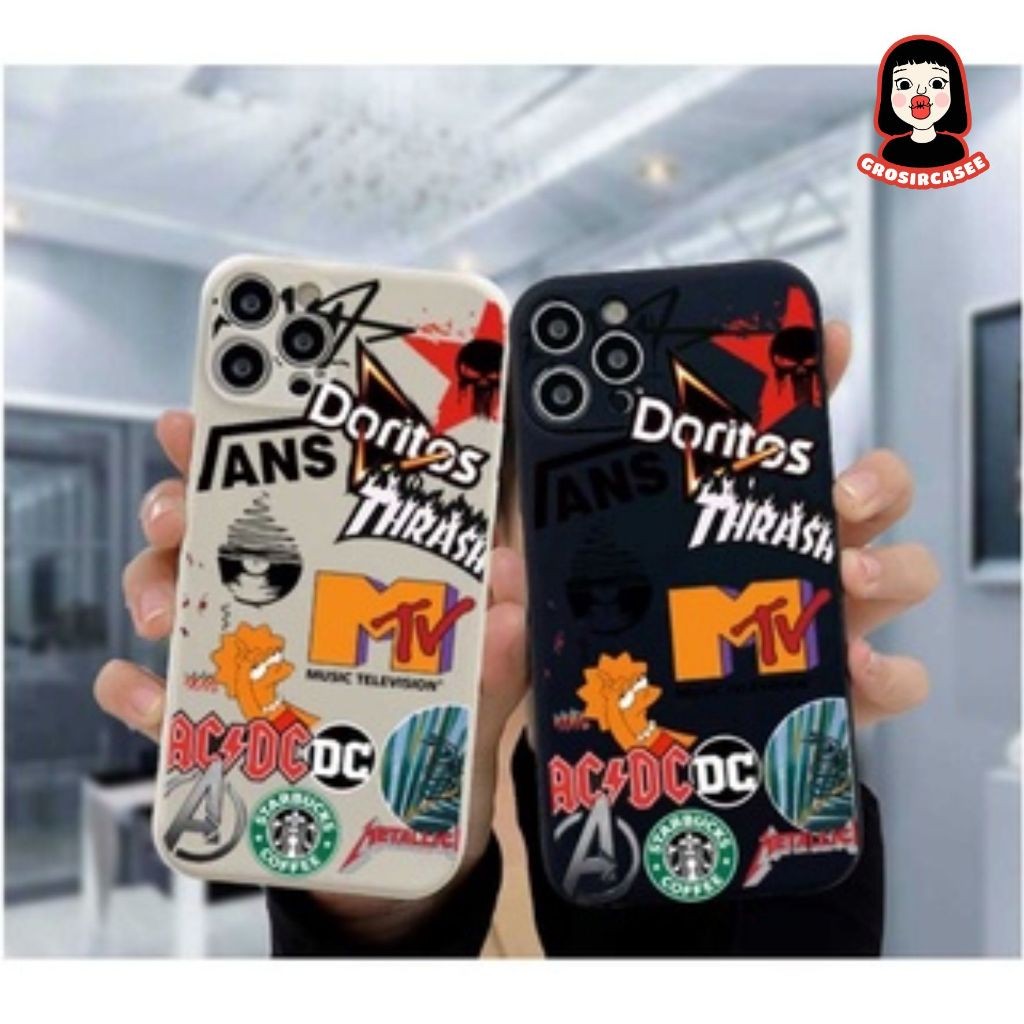 LENS PROTECTOR PRINTING MTV case samsung a15 a25 a14 a03 5g a04 4g a04e a24 A13 5G A04S a05 a05s a33