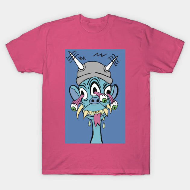 เสื้อยืด Vintage Leave it to Beaver Monster Cotton 100%