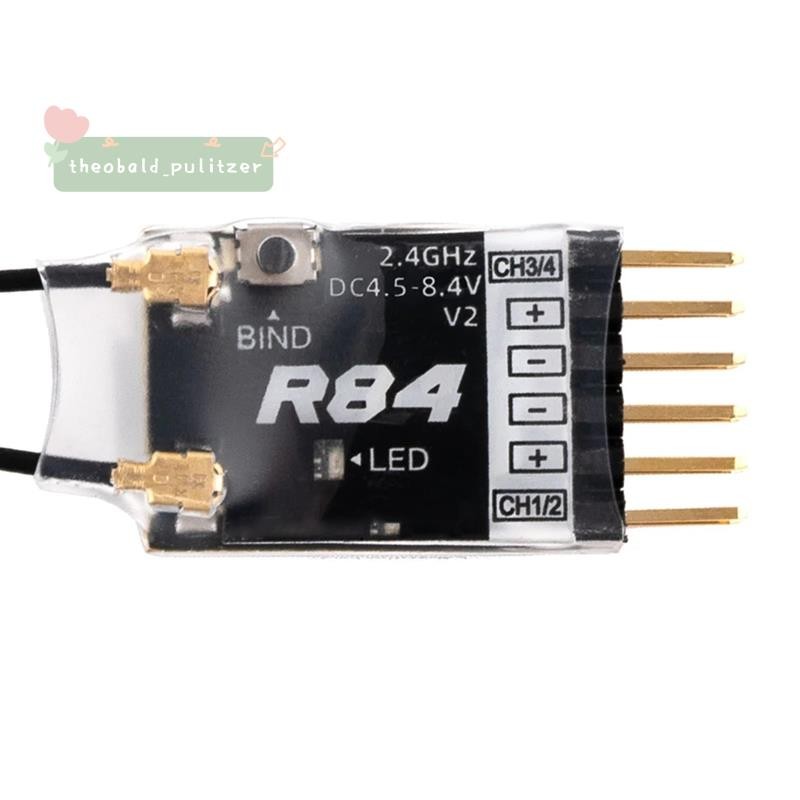 สําหรับ R84 V2 4CH ใช้งานร่วมกับ PWM RC Receiver สําหรับ D8 D16 SFHSS TX12 T16S เครื่องส่งสัญญาณ