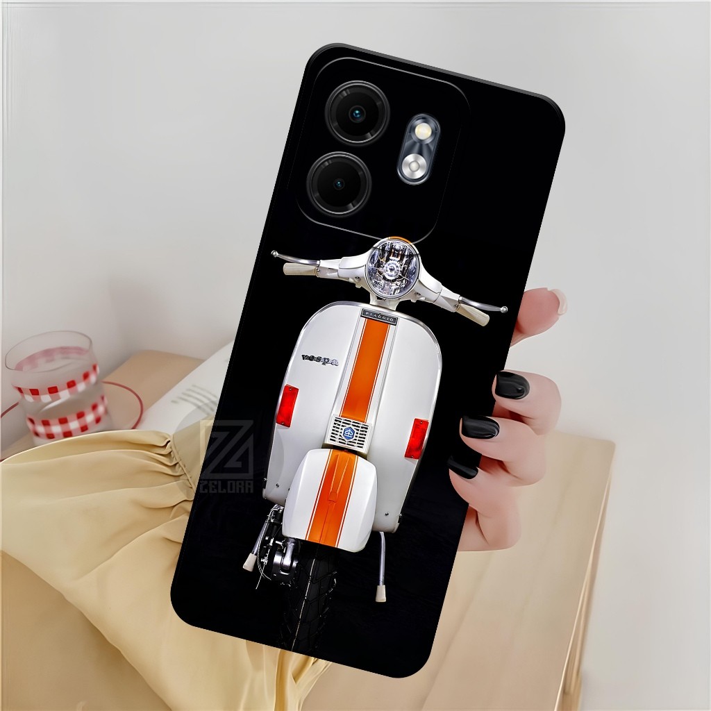 Softcase Infinix Smart 9 ล่าสุด 2024 แฟชั่นกรณี Vespa ปลอก Infinix Smart 9 Kesing Infinix สมาร์ท 9 ซ