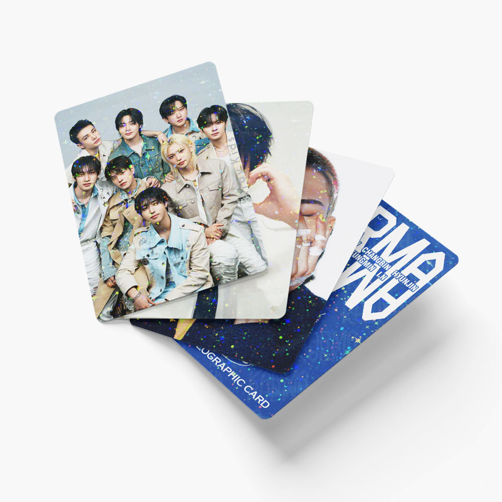 45 ชิ้น KARMA STRAY KIDS Star Holographic การ์ด Lomo Permisson to Dance Love Language Photocards EN 