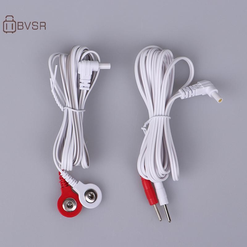 BVSR 1.5/1.8M 2.35 มม.สายไฟตะกั่วอิเล็กโทรดสําหรับการเชื่อมต่อนวด TH