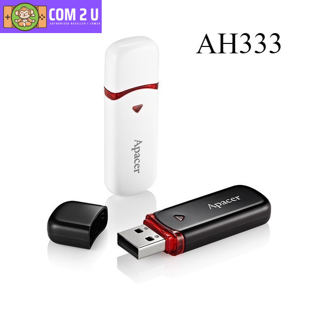 Apacer AH333 Flash Drive 16 GB , 32 GB , 64 GB ประกันศูนย์ไทย 5 ปี