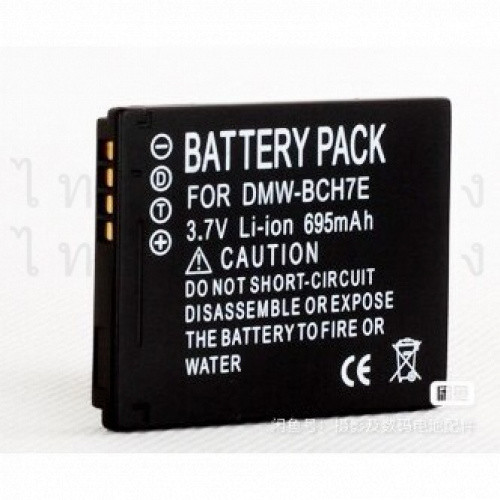 สำหรับ PanasonicDMW-BCH7E BCH7GK DMC-FP1 FP2 FT10 TS10 FP3GKแบตเตอรี่ดิจิตอล