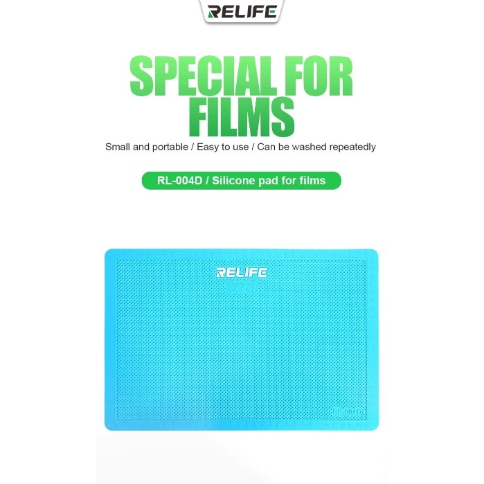 RELIFE RL-004D แผ่นยางลองซ่อม สำหรับช่างซ่อมมือถือหรือผู้ที่ทำงานด้านติดฟิล์มหน้าจอ - รูปที่ 5