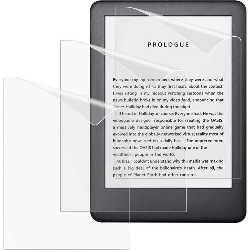 Moko ตัวป้องกันหน้าจอป้องกันแสงสะท้อนสําหรับ 6" All-New Kindle 11th Generation 2024/2022/10th Generation 2019 Matte Screen Protector Full Coverage Premium PET Film Eye-Caring