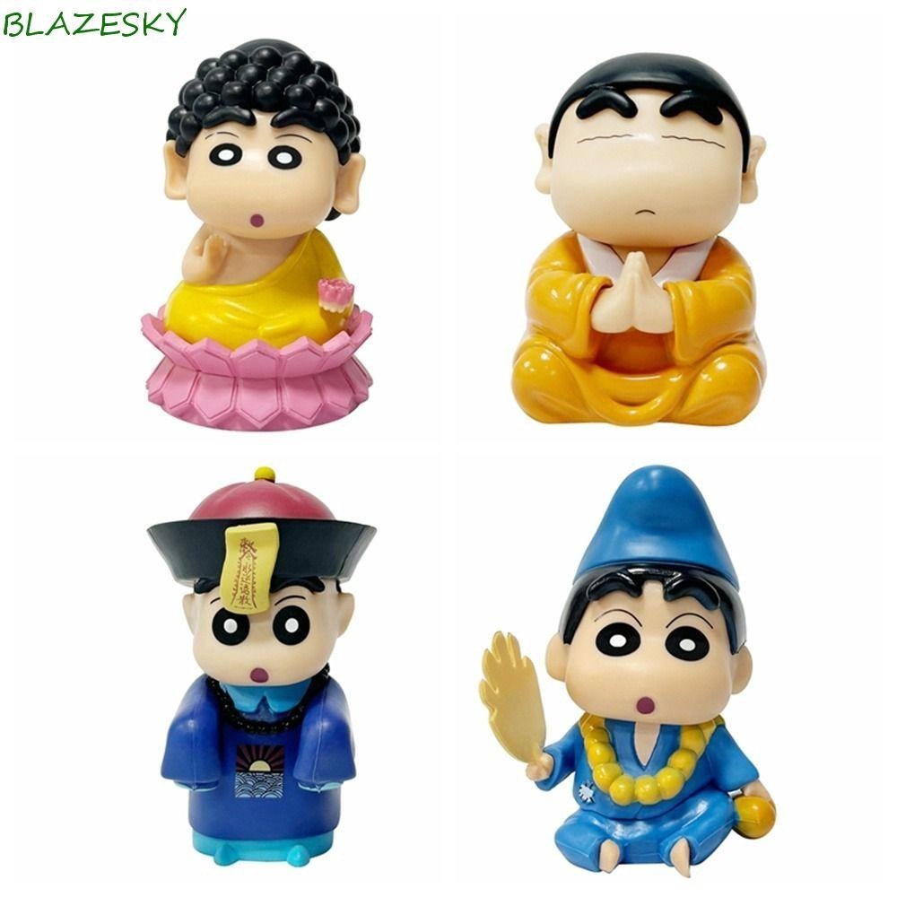 Blazesky Crayon Shin-Chan รูป, Cos Lord Buddha PVC รูปปั้น Shinnosuke Nohara รูป, ของขวัญวันเกิดการ์ตูนอะนิเมะ 10 ซม.ของขวัญเด็ก