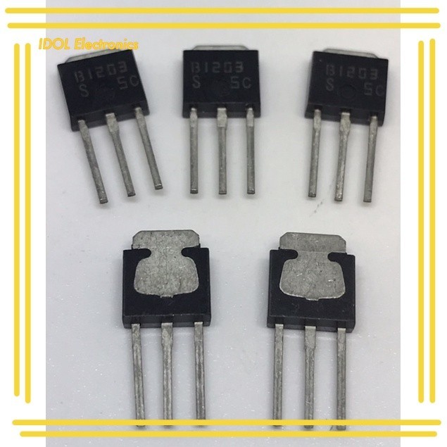 ราคาถูก! B1203 (2SB1203) PNP 5A 60V แพ็ค5ตัว พร้อมส่ง