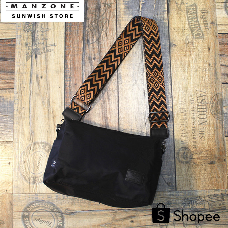Sunwish -Threebox - No.6403N 2024 New Nylon Messenger Bag Men Sling Bag กระเป๋าสะพายเกาหลี