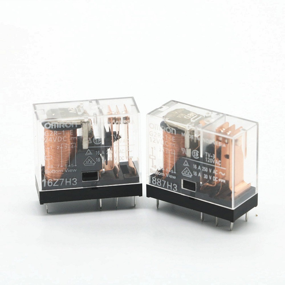 ⁑10PCS/lot Power relay G2R-1-E-12VDC G2R-1-E-DC12V G2R-1-E-24VDC G2R-1-E-DC24V 16A 12V 24V 8PIN powe