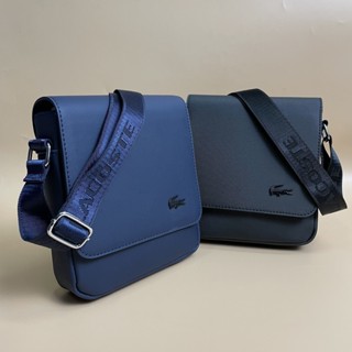 (แถมถุงกระดาษฟรี) 0024-1#S#กระเป๋าสะพายข้างแฟชั่นผู้ชาย Fash…